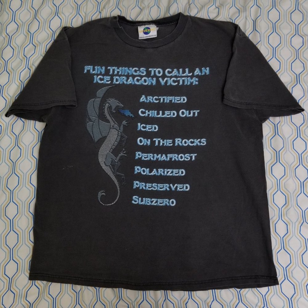 Vintage Universal Studios Dueling Dragons T Shirt